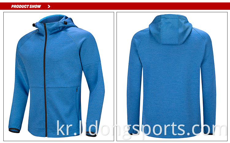 최고 판매 중국 맞춤형 지퍼 폴리 에스테르 재킷 후드 유니와이시스 평범한 zip up hoodie